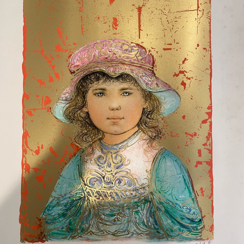 Title- Deidre
Artist- Edna Hibel Lithograph on Paper Signed